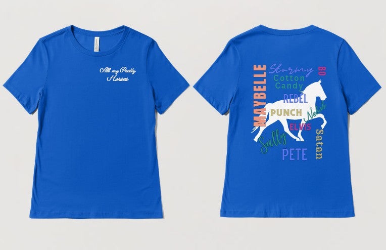 All my pretty Horses T-shirt, Short Sleeve