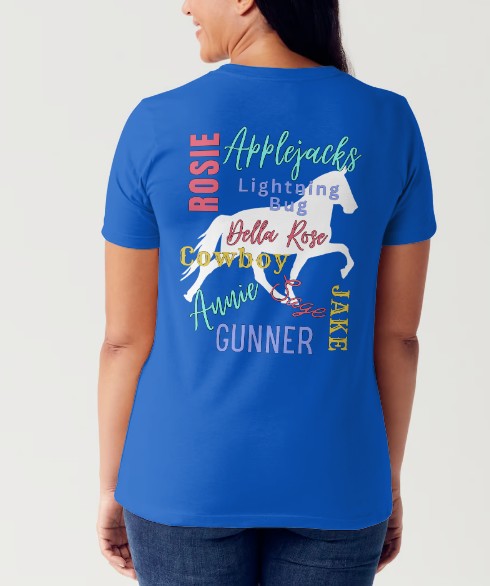 All my pretty Horses T-shirt, Short Sleeve